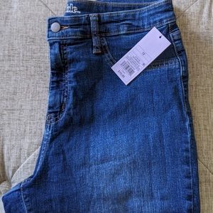 Blue dusk jeans high rise skinny. New with tags